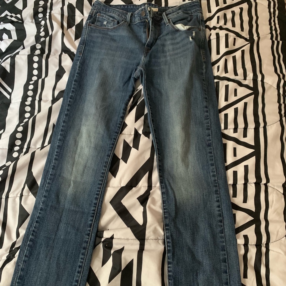 Mid rise jeans barely worn!!!